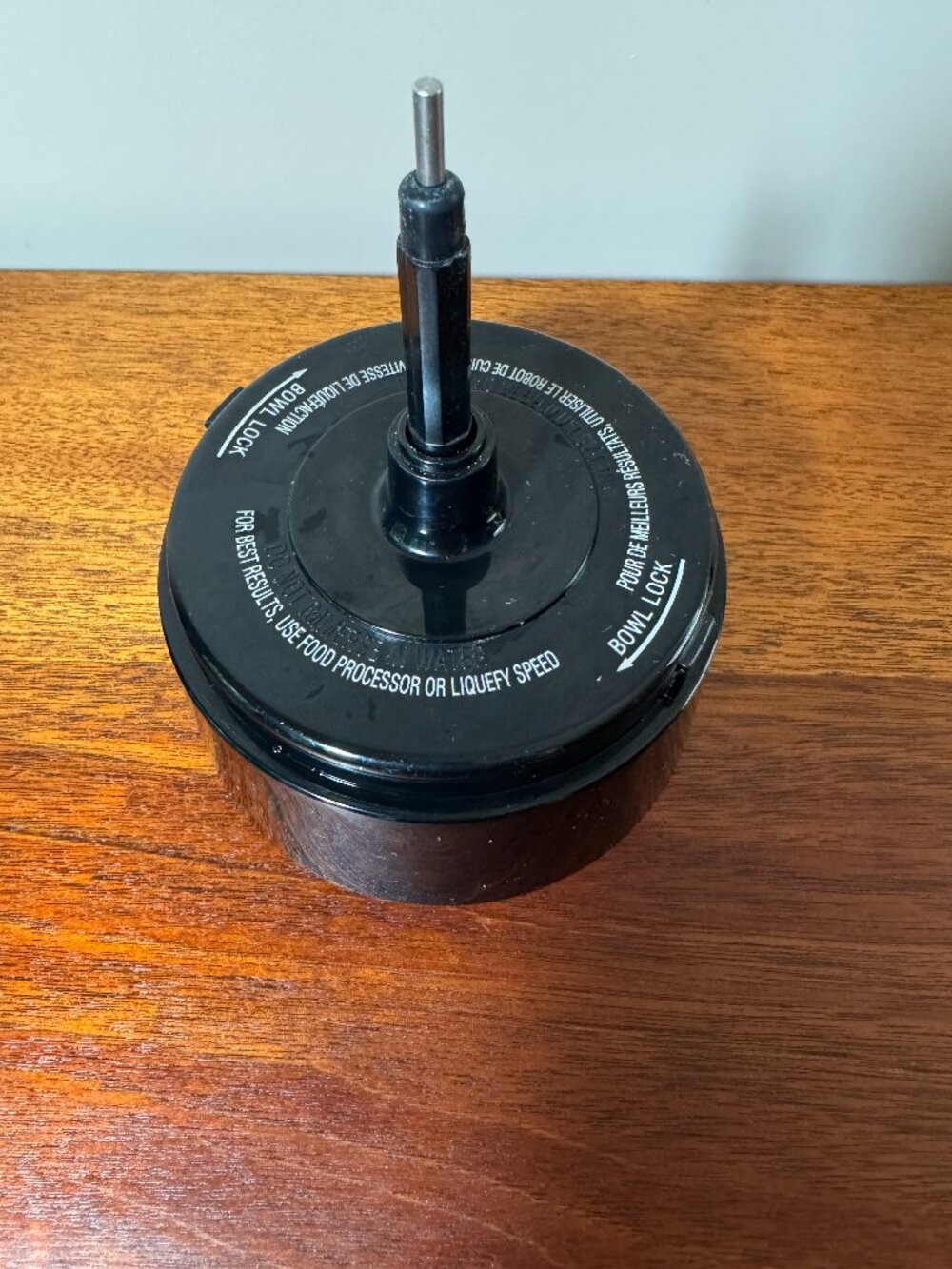 Cuisinart AFP-7C Smart Power Duet Food Processor Black Base Collar Gear Box